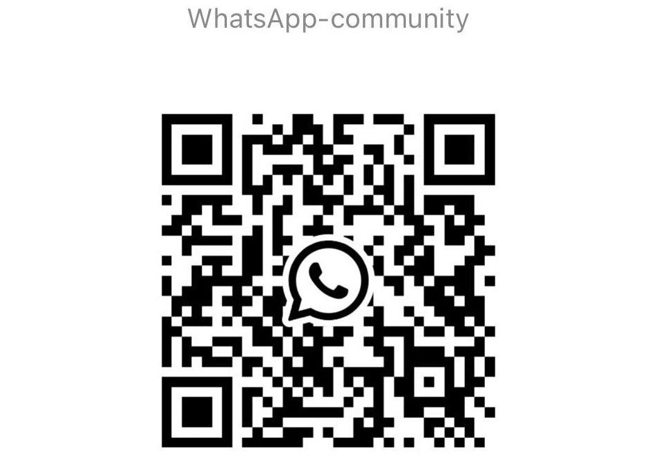 QR-code voor de Oelfa WhatsApp-community